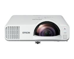 V11HA75080 - Proyector Epson EB-L210SF Corto Alcance 16:9 Lser 3LCD 4000L FHD 3D 2xUSB 2.0 3xVGA 2xHDMI 1xRS232C WiFi 5 Ethernet Miracast Techo/Escritorio/Pared Blanco (V11HA75080)