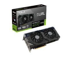 90YV0KF3-M0NA00 - Tarjeta Grfica ASUS Nvidia GeForce DUAL RTX 4070 Ti SUPER O16G 16Gb GDDR6X 3xDP 1.4a 1xHDMI 2.1a PCIe 4.0 HDCP 2.3 OpenGL 2.3 (90YV0KF3-M0NA00)