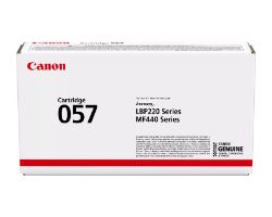 3009C002 - Toner Canon i-SENSYS 057 Negro. Para Series LBP223 LBP226 MF443 MF445. (3009C002)