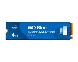 WDS400T4B0E - Disco SSD Western Digital Blue SN5000 4Tb M.2 NVMe PCIe 4.0 Lectura 5500Mb/s Escritura 5000Mb/s PC/Notebook (WDS400T4B0E)