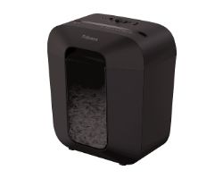 4170501 - Destructora Fellowes LX25 Papel/Grapas/Clips/Tarjetas de Crdito Corte en Partculas P-4 11.5L Negra (4170501)