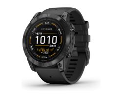 010-02804-21 - Smartwatch Garmin Epix Pro 51mm, Edicion estandar, Gris con correa negra. (010-02804-21)