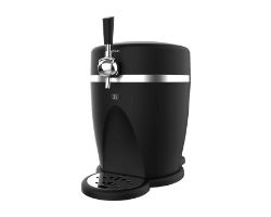 A01_EU01_100008 - Grifo Dispensador CECOTEC BeerFlow 5000, de cerveza, 60W que mantiene la temperatura de 3C a 6C, compatible con barriles universales presurizados de 5L, asa y bandeja recogegotas extrables, y pies antideslizantes para mayor estabilidad(A01_EU01_100008)