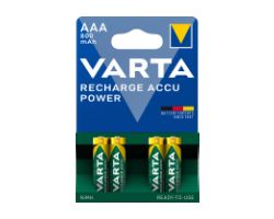 56703101404 - Plias Recargables VARTA Accu power AAA Blister 4 (56703101404)