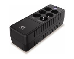 ZEUS09E - S.A.I. CONCEPTRONIC 850VA 490W 6xSchuko USB-B RJ45 Negra (ZEUS09E)