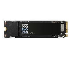 MZ-V9S4T0BW - Disco SSD Samsung 990 EVO Plus 4Tb M.2 NVMe 2280 PCIe 4.0 V-NAND TLC Lectura 7150Mb/s Escritura 6300Mb/s PC (MZ-V9S4T0BW)