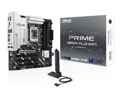 90MB1J80-M0EAY0 - Placa base ASUS PRIME Z890M-PLUS WIFI:(1851) 4DDR5 M.2 SATA3 PCIe USB 2.0 USB-A 3.0/3.1 DP HDMI RJ45 7.1 mATX WiFi 7 Bluetooth 5.4 Ethernet 2.5GbE