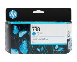 498N5A - Tinta HP DesignJet 738 Cian 130ml (498N5A)