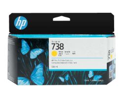 498N7A - Tinta HP DesignJet 738 Amarillo 130ml (498N7A)