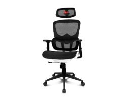 DRAIR200 - Silla DXRacer Gaming DRIFT Ergonmica Reposabrazos 2D Cojines Cervical/Lumbar Mx. 150Kg Negra/Blanca (DRAIR200)