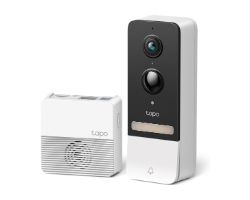 TAPO D230S1 - Videoportero TP-Link con Timbre Cmara 2K 5mp WiFi Visin Nocturna a Color IP65 Batera (TAPO D230S1)