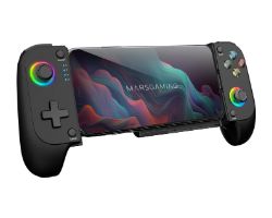 MGPX - GamePad Mars Gaming RGB Nen Bluetooth 5.0 USB-C PS4/PS3/Nintendo Switch/PC Negro (MGPX)