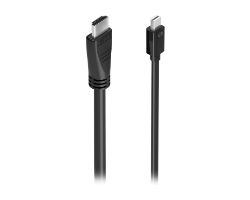 A125-0890 - Cable Conversor AISENS Mini DP/M a HDMI 4K@60Hz/M 5m Negro (A125-0890)