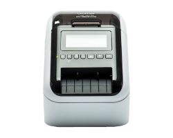 OUT2034 - Impresora de Etiquetas Brother T�rmica LCD USB 2.0 WiFi Bluetooth 2.1+EDR Blanca/Negra (QL-820NWBC) (OUT2034). Buen estado. Marcas de uso. Completa. (OUTLET)