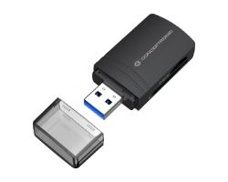 BIAN06B - Lector de Tarjetas CONCEPTRONIC USB-A 3.0 MicroSD/MicroSDHC/MicroSDXC/SD/SDHC/SDXC 5000 Mb/s Negro (BIAN06B)