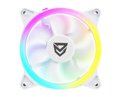 NF-SFAN-DRACO14W-ARGB - Ventilador Nfortec Draco X 140mm ARGB Blanco (NF-SFAN-DRACO14W-ARGB)