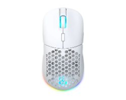 NS-MS-ARAKNE-ELITE-IV - Ratn Newskill Arakne Elite Gaming Ambidextro 2.4GHz USB-C RGB 16000dpi Ivory (NS-MS-ARAKNE-ELITE-IV)