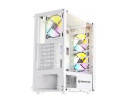 NF-CS-CAELUM-WHITE - Caja Nfortec Caelum Ventana Lateral de Cristal Templado 2xUSB 2.0 1xUSB 3-0 RGB ATX mATX ITX Blanca (NF-CS-CAELUM-WHITE)