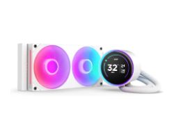 RL-KR24E-W2 - Refrigeracin Lquida CPU NZXT Kraken Elite 240 RGB con Pantalla IPS Blanca (RL-KR24E-W2)