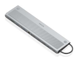 ASUC-12P020-GR - Docking Station AISENS 4K UHD USB-C 3.0 a 3xUSB 2.0/1xUSB-C 3.0/1xDP/2xHDMI/1xRJ45 HDCP Gris (ASUC-12P020-GR)