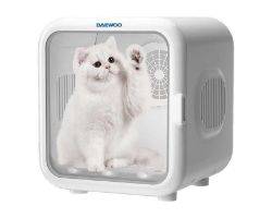 D-PD100 - Secador de Pelo DAEWOO Mascotas Automtico 48L 4 Velocidades Esterilizacin por Ozonoled Blanco (D-PD100)