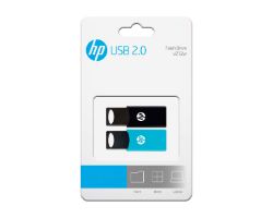 HPFD212-64-TWIN - Pendrive HP v212w Twin Pack 64Gb USB 2.0 Negro/Azul (HPFD212-64-TWIN)