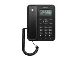 107CT202BLACK - Telfono Fijo Motorola CT202 LCD Analgico Escritorio Negro (107CT202BLACK)