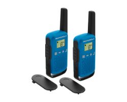 B4P00811LDKMAW - Walkie Talkie Motorola T42 LCD 16 Canales 4000m Negro/Azul (59T42BLUEPACK)