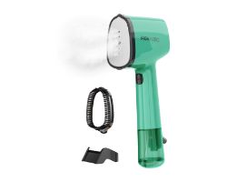 A01_EU01_104315 - Plancha vertical CECOTEC IronHero V-1500 Essential, con suela cermica y 1500W de potencia. Calentamiento rpido: Lista en 30 segundos. Incluye accesorio de cepillo de silicona. Verde. (A01_EU01_104315)