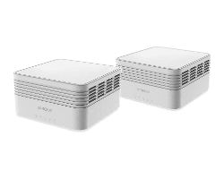MESHKITAX3000 - Punto de Acceso Strong Sistema Mesh WiFi 6 DualBand (2.4GHz/5GHz) 2xRJ45 Ethernet LAN/WAN 4 Antenas Internas Pack 2 Blanco (MESHKITAX3000)
