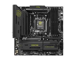 911-7E61-001 - Placa base MSI MAG MORTAR B850M WIFI: (AM5) 4DDR5 M.2 SATA3 PCIe USB-A 3.0/3.1 USB-C 3.1 HDMI RJ45 7.1 mATX WiFi 7 Bluetooth 5.4 Ethernet 5GbE