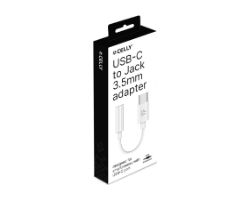 USBCJACKADAPT - Adaptador CELLY USB-C a 3.5mm Blanco (USBCJACKADAPT)