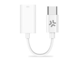 USBCLIGHTADAPT - Adaptador CELLY USB-C a Lightning Blanco (USBCLIGHTADAPT)