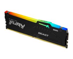 KF560C36BBEA/8 - Mdulo Kingston FURY Beast Black RGB DDR5 8Gb 3000MHz 6000 Mt/s 288-pin DIMM CAS 36 1.35V (KF560C36BBEA/8)