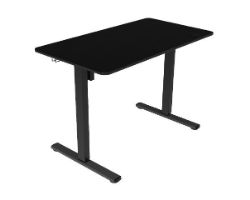 MGDERGOPRO - Mesa Mars Gaming 110x60cm, Mx 60Kg, Elctrica con Ajuste de Altura, Ergonmica, Negra (MGDERGOPRO)