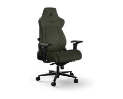 CF-9010068-WW - Silla Gaming CORSAIR TC500 Luxe Sherwood, confeccionada en tela transpirable Verde, Soporte lumbar integrado, Reposabrazos Omniflex, Almohada para el cuello desmontable. (CF-9010068-WW)