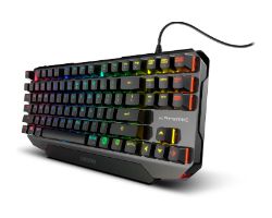 OZALPHASTRIKESP - Teclado Gaming Ozone Alpha Strike, LED RGB, Switch Outemu Red, Usb. (OZALPHASTRIKESP)