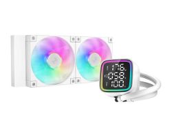 R-LD240-WHDMMN-G-1 - Refrigeracin Lquida DEEPCOOL LD240 LCD RGB 2x120mm Blanco (R-LD240-WHDMMN-G-1)