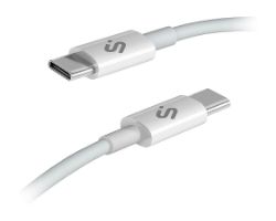 SUBCAB-C10011 - Cable SUBBLIM USB-C 2.0 M/M 100W 2m Blanco (SUBCAB-C10011)