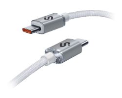 SUBCAB-C06010 - Cable SUBBLIM USB-C 2.0 M/M 60W 1m Blanco (SUBCAB-C06010)