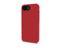 CROMO1123RD - Funda CELLY para iPhone 16E, revestimiento siliciona y acabado suave al tacto, Rojo. (CROMO1123RD)