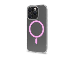 GELSKINMAG1113P - Funda CELLY iPhone 16 Pro Transparente/Rosa. (GELSKINMAG1113P)