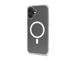 GELSKINMAG1114W - Funda CELLY iPHONE 16Plus Transparente/Blanco. (GELSKINMAG1114W)