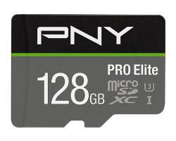 P-SDU128V31100PRO-GE - PNY MicroSDXC 128Gb UHS-I U3 Clase10 (P-SDU128V31100PRO-GE)