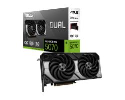 90YV0M17-M0NA00 - ASUS DUAL-RTX5070-O12G, Dual GeForce RTX5070 12Gb GDDR7 OC Edition (90YV0M17-M0NA00)