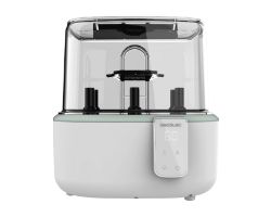 01904 - Esterilizador CECOTEC Nana BabyCare DigitalSterilizer, 6Biberones, con soporte de tetinas, 8 minutos de esterilizado y libre de BPA, seguro para almacenar agua, leche y alimentos. (01904)