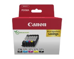 0372C006 - Tinta Canon PGI-570/CLI-571 Pack Negro/Color (0372C006)