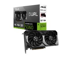90YV0N12-M0NA00 - Asus Dual GeForce RTX5060 8Gb GDDR7 OC Edition (90YV0N12-M0NA00)