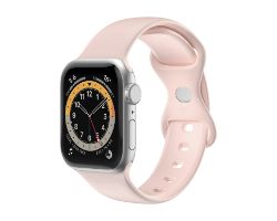 WBANDSIL40BP - Correa CELLY para AppleWatch con sistema de cierre con pasador, 38/40/41mm, de silicona suave Rosa (WBANDSIL40BP)