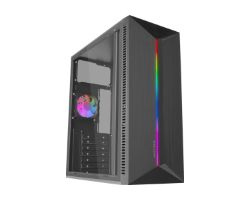 MCBLAZE - Semitorre MARS GAMING FRGB ATX Negro (MCBLAZE)